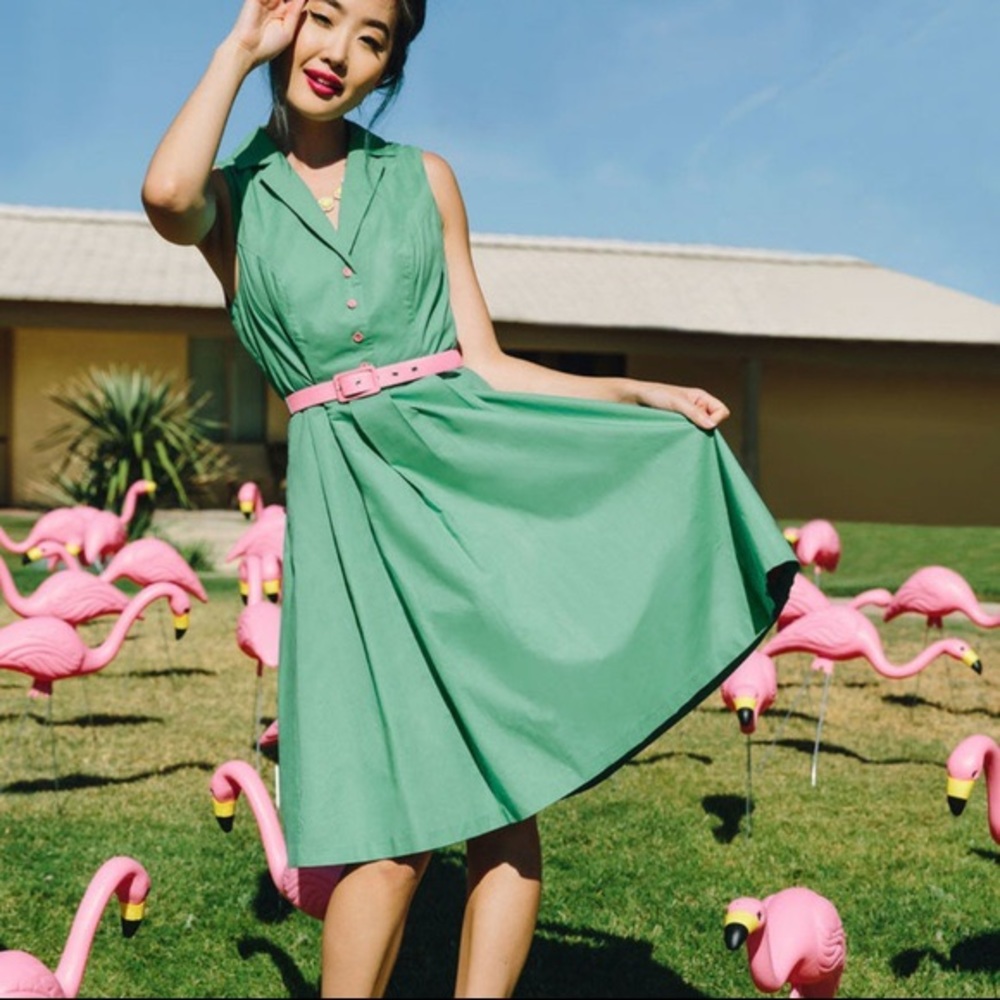 It’s An Inspired Taste Dress in Sage